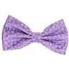 Lavender Abstract Pre-Tied Silk Bow Tie with Matching Pocket Square BWTH-474