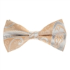 Light Camo and Silver Designed Pre - Tied Bow Tie with Matching Pocket Square  BWTH-937