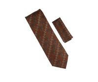 Aya - "Endurance" Neck Tie Set With Hanky DC236A