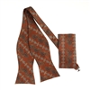 Aya - "Endurance" Untied Adjustable Bow Tie Set with Hanky DC236ASTBT