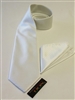 Pearl White Horizontal Stripe Tie Set DHS126