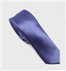 Blue With A Hint of Violet Solid Skinny Silk Tie (Tie Only) DSK145
