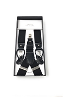Solid Burgundy Suspenders DSUP01