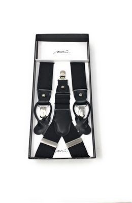 Solid Burgundy Suspenders DSUP01