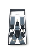 Solid Silver Suspenders DSUP05