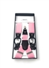 Solid Pink Suspenders DSUP07