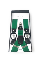 Solid Green Suspenders DSUP17