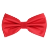 Red Pin Dot Pre-Tied Bow Tie Set with Matching Pocket Square PDPTBT-18