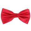 Apple-Red Pin Dot Pre-Tied Bow Tie Set with Matching Pocket Square PDPTBT-20