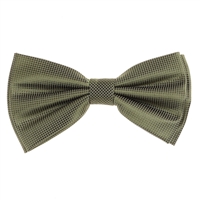 Moss Green Pin Dot Pre-Tied Bow Tie Set with Matching Pocket Square PDPTBT-33