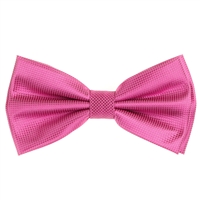 Fuchsia Pin Dot Pre-Tied Bow Tie Set with Matching Pocket Square PDPTBT-37