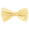 Golden Yellow Pin Dot Pre-Tied Bow Tie with Matching Pocket Square PDPTBT-38