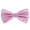 Light Magenta Pin Dot Pre-Tied Bow Tie Set with Matching Pocket Square PDPTBT-40