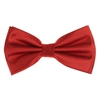Crimson Red Pin Dot Pre-Tied Bow Tie Set with Matching Pocket Square PDPTBT-43