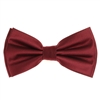 Maroon Pin Dot Pre-Tied Bow Tie Set with Matching Pocket Square PDPTBT-49