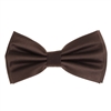 Dark Brown Pin Dot Pre-Tied Bow Tie Set with Matching Pocket Square PDPTBT-50