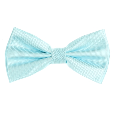 Sea Foam Pin Dot Pre-Tied Bow Tie Set with Matching Pocket Square PDPTBT-52