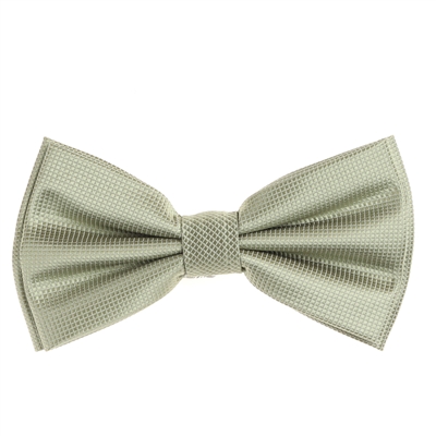 Olive Green Pin Dot Pre-Tied Bow Tie Set with Matching Pocket Square PDPTBT-59