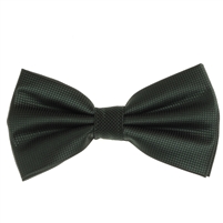 Hunter Green Pin Dot Pre-Tied Bow Tie Set with Matching Pocket Square PDPTBT-65