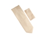Beige Horizontal Striped Silk Neck Tie Set SHSTWH-109