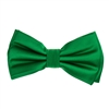 Pine Green Satin Finish Silk Pre-Tied Bow Tie with Matching Pocket Square SPTBT-221