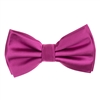Orchid Satin Finish Silk Pre-Tied Bow Tie with Matching Pocket Square SPTBT-222