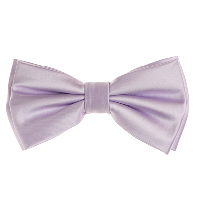 Iris Satin  Finish Silk Pre-Tied Bow Tie with Matching Pocket Square SPTBT-228