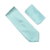 Sea Foam Pin Dot Silk Neck Tie Set SWTHPD-52