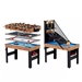 5-in-1 Game Table - Foosball Pool Basketball Ping Pong and Slide Hockey