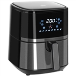 Silver/Black Multi-Function 4 in 1 Oven Air Fryer 4.7 QT