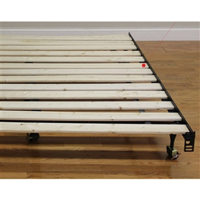 Twin size Heavy Duty Wooden Bed Slats - Made in USA