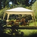 12Ft x 10Ft Folding Gazebo with Carry Bag in Camel