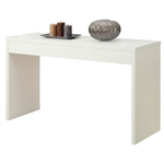 White Sofa Table Modern Entryway Living Room Console Table