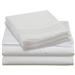 King size 4-piece Silky Soft Microfiber Sheet Set in White
