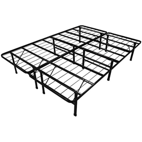 King-size Duramatic Steel Folding Metal Platform Bed Frame