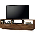 Modern Walnut Finish TV Stand Entertainment Center - Fits up to 70-inch TV