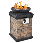 Outdoor Propane Burning Fire Bowl Fire Pit Patio Heater
