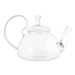 13.5oz/400 ml Glass Teapot with Removeable Metal Spout Hanging Spring