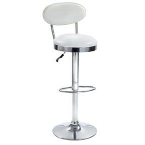 Beer Bar Stool Chair w/ Modern Adjustable Height & Swivel