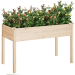 Outdoor Wood Raised Garden Bed Planter Box 46 x 22 x 30-inch High