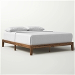 Full size Simple Modern Solid Wood Platform Bed Frame - 700 lb. Weight Capacity