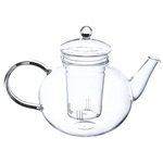 Borosilicate Glass 1.32 Quart Teapot with Removable Infuser