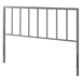 Full size Modern Classic Grey Metal Headboard