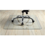 Heavy Duty 36 Inch Tempered Glass Chair Mat