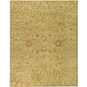 Handmade Majesty Light Brown/ Beige Wool Rug (8'3 x 11')
