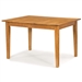 Space Saving Extendable Dining Table in Cottage Oak Finish