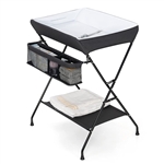 Black Folding  Wide Nursery Diaper Baby  Changing Table