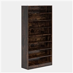 9 Tier Java Wood Shoe Storage Cabinet, Holds Up To 45 Pairs
