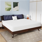 King size 10-inch Charcoal Infused Memory Foam Mattress with Removable Cover