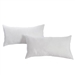 Set of 2 -King size Bed Pillow with Plush Polyester Fill and 2 Pillowcases